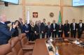 Члены делегации ОРФГ на встрече с Президентом Миннихановым